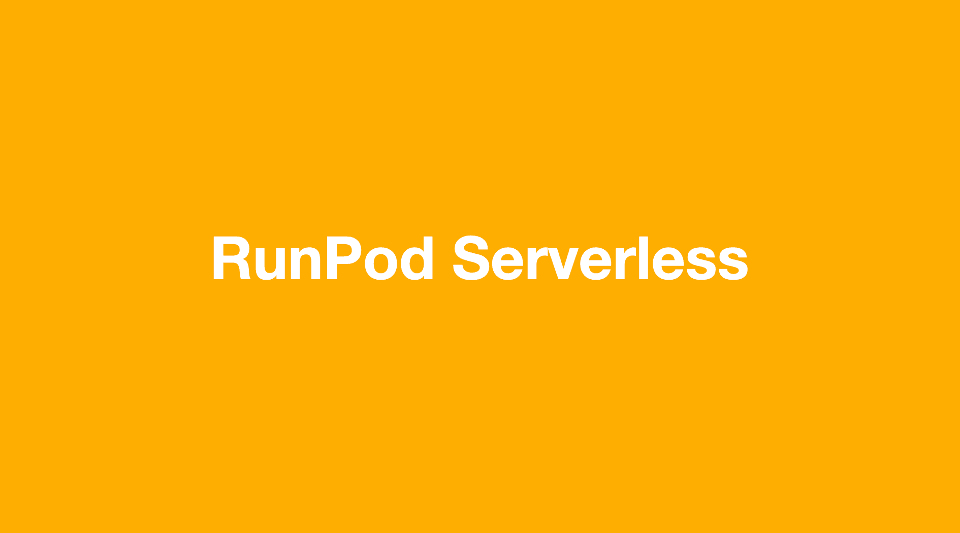 RunPod - unsatisfied condition: cuda>=12.6