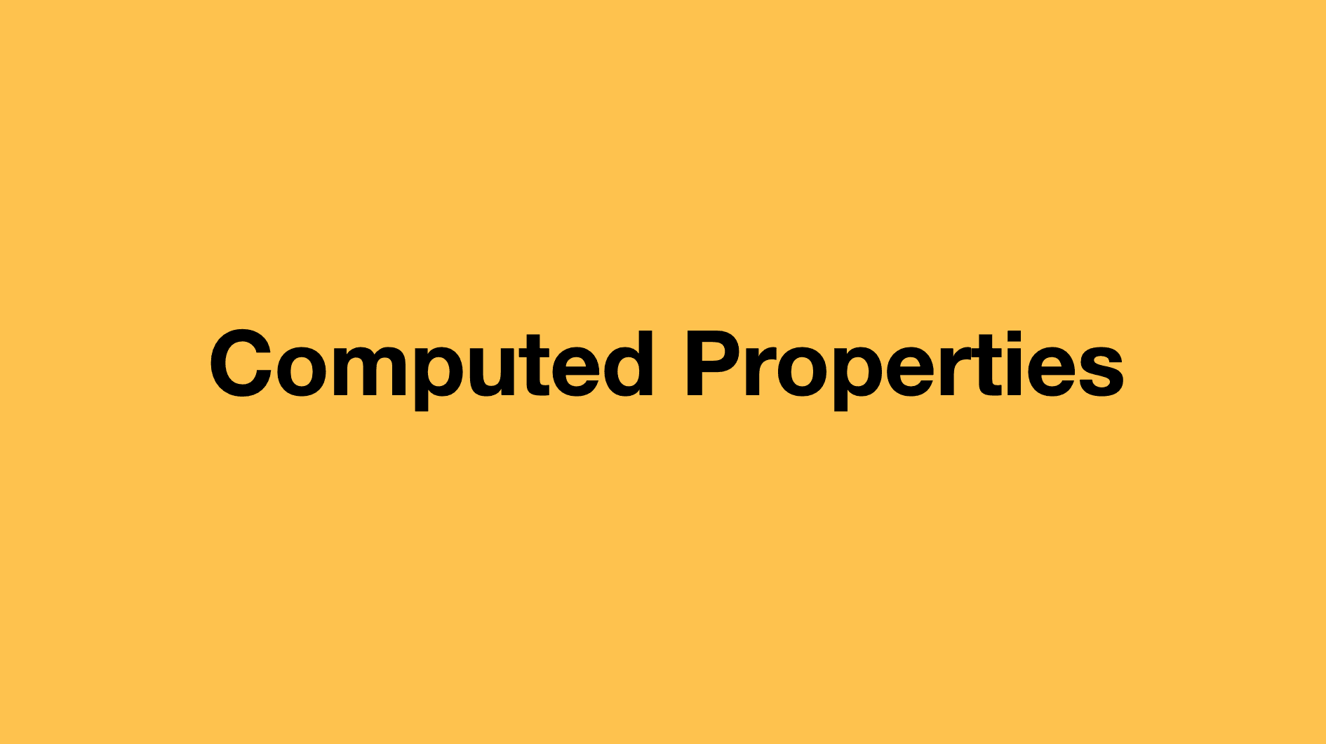 SpriteDX - Implementing Computed Properties